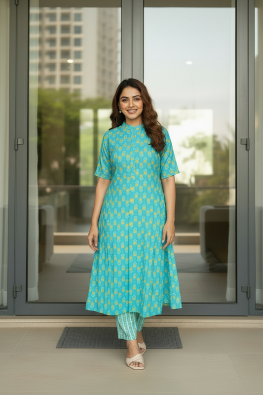 Turquoise Bloom Set