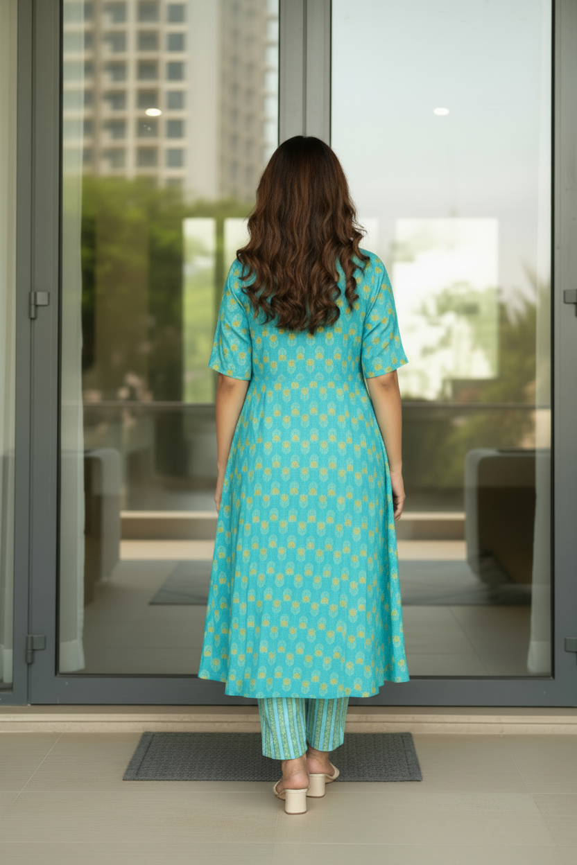 Turquoise Bloom Set