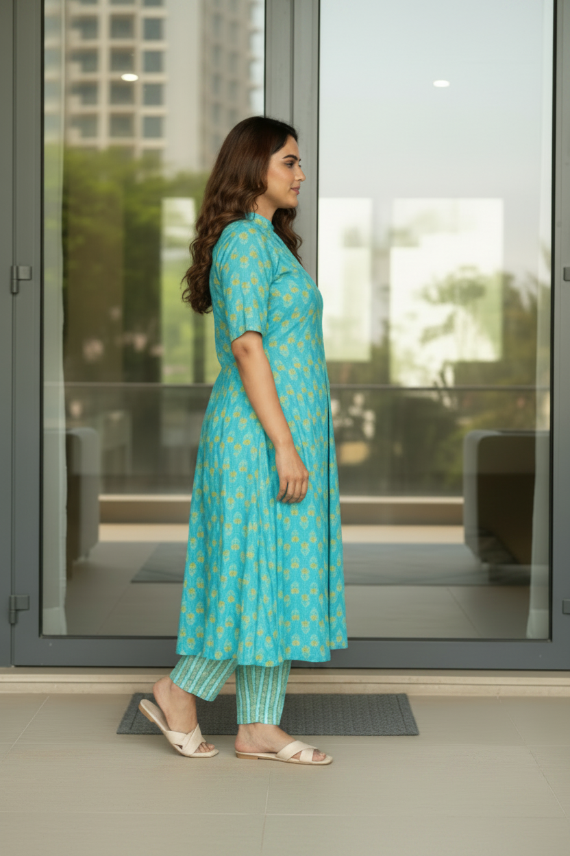 Turquoise Bloom Set
