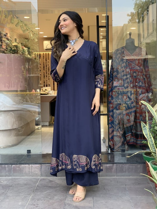 Elephant style kurti with palazzo