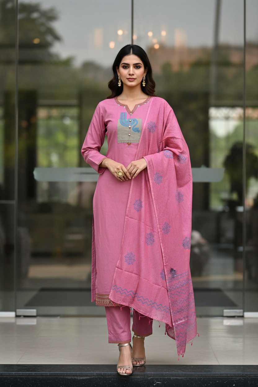Blush Pink Ethnic