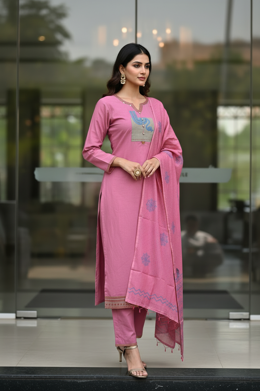 Blush Pink Ethnic