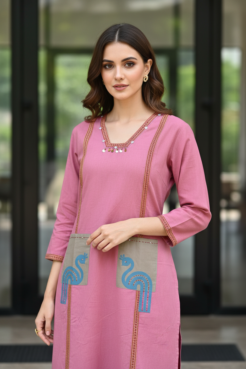 Blush Pink Ethnic