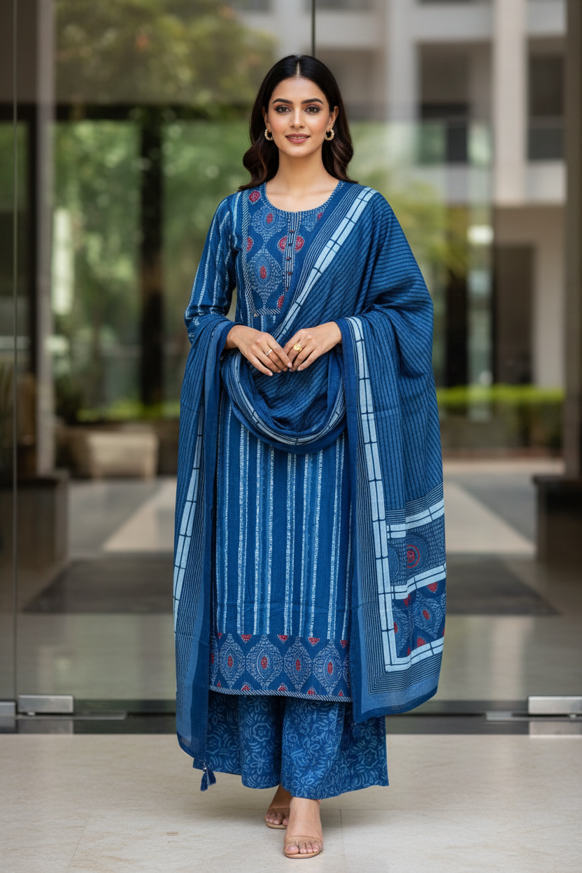 Indigo Motif Ease