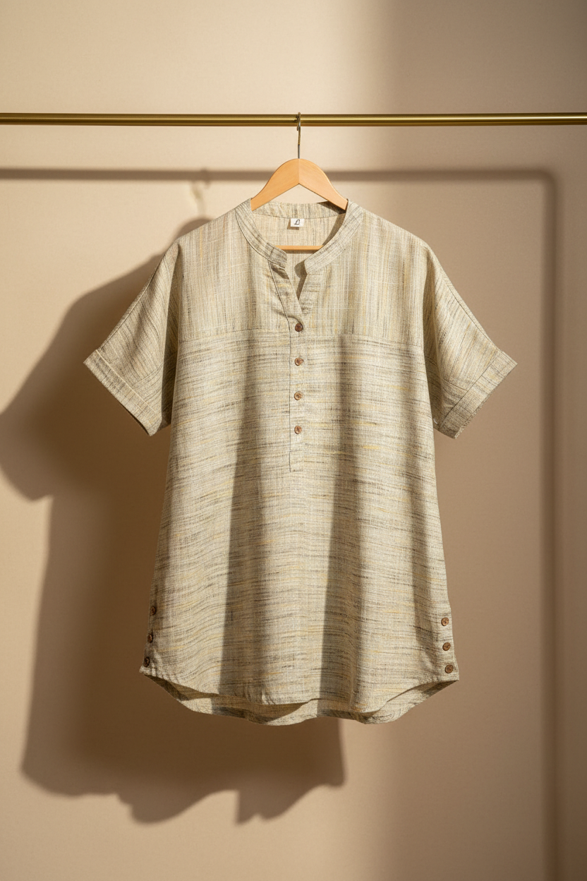 Mint Linen Shirt