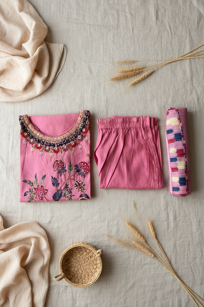 Blush Floral Straight