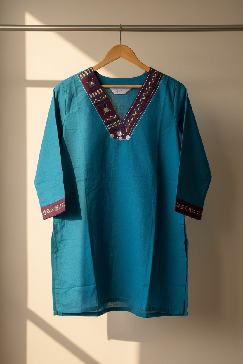 Katha Short Kurta