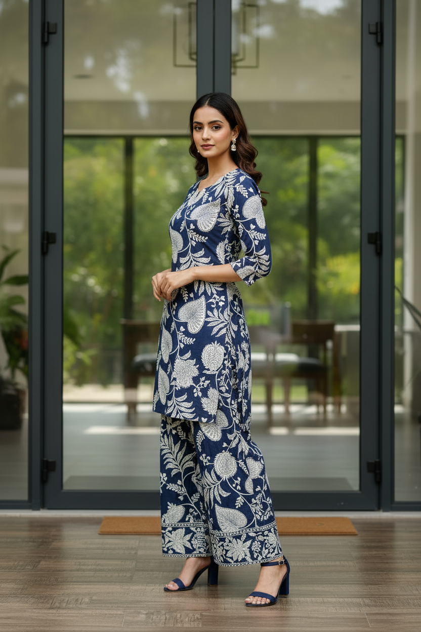 Blue Co-ord Set