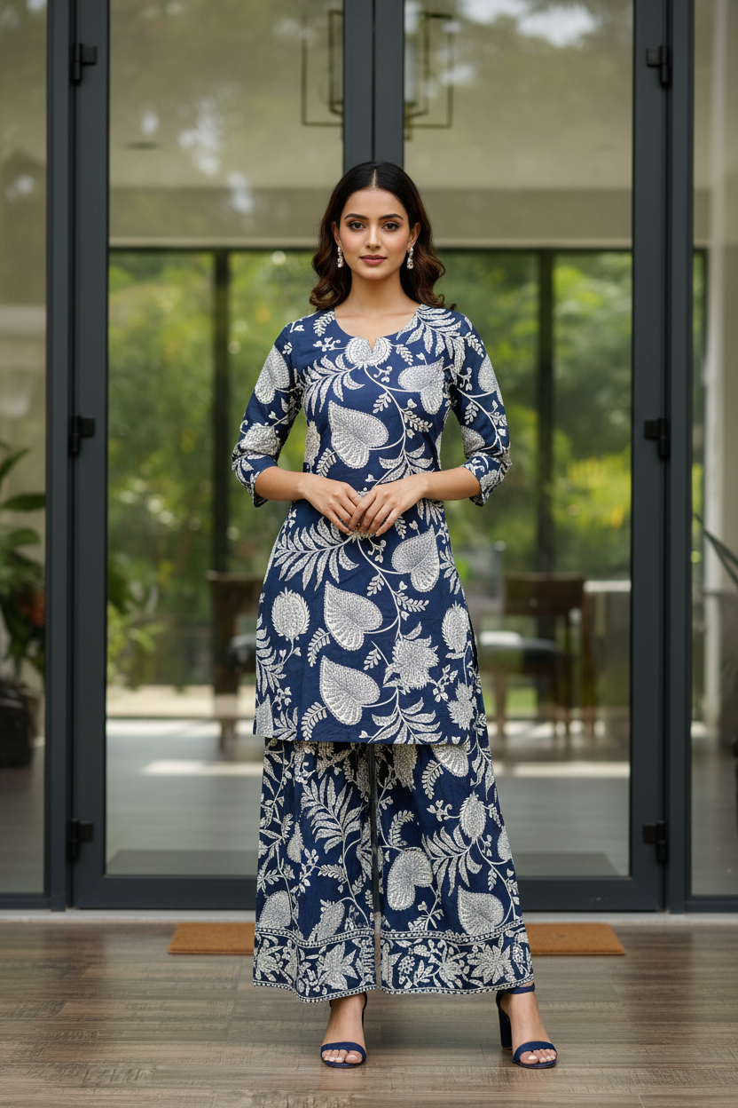 Blue Co-ord Set