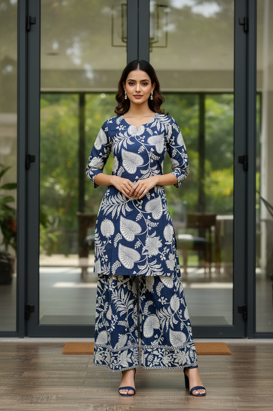 Blue Co-ord Set