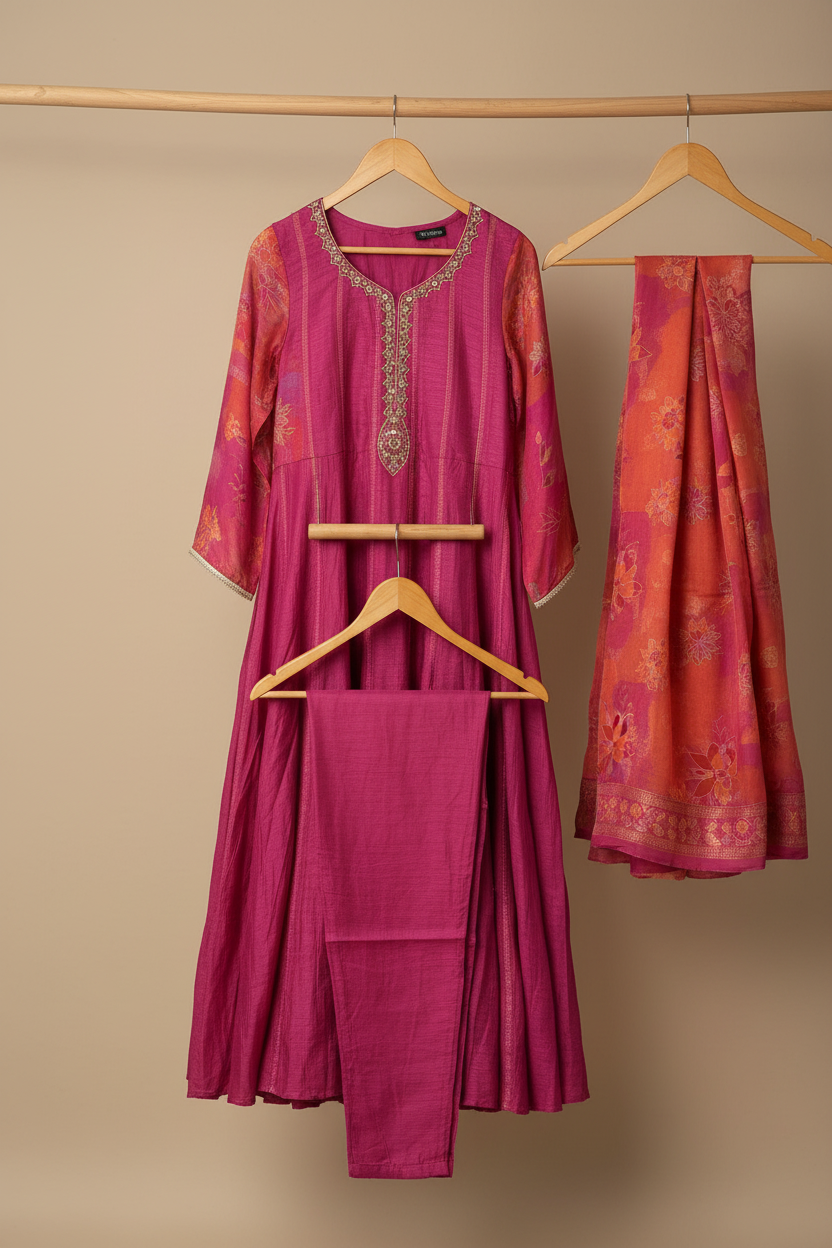 Rani Embroidered Flared
