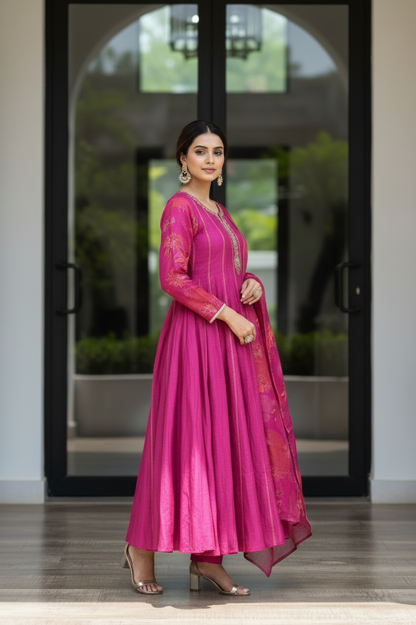Rani Embroidered Flared