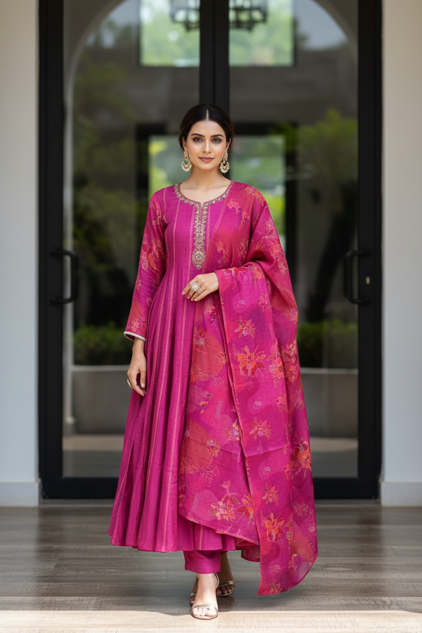 Rani Embroidered Flared