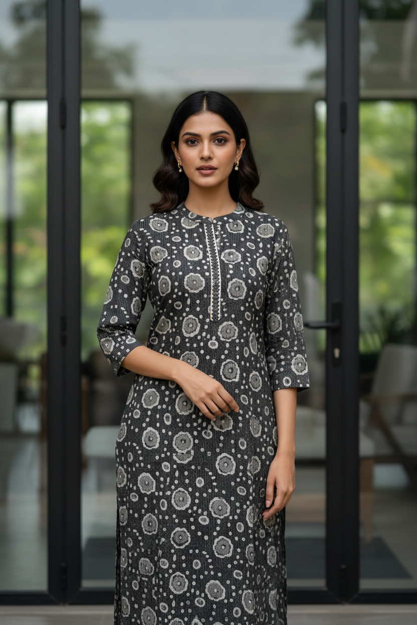 Jaipuri Straight Kurti