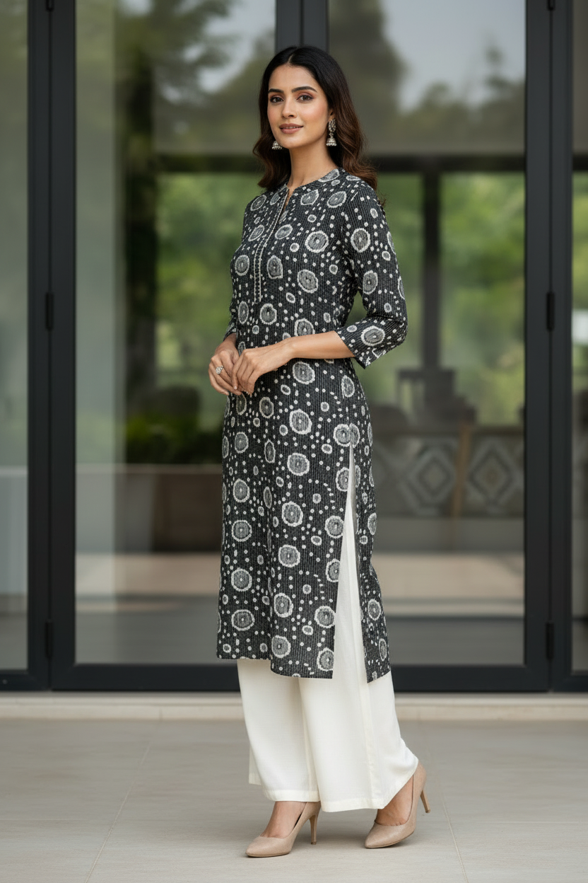 Jaipuri Straight Kurti